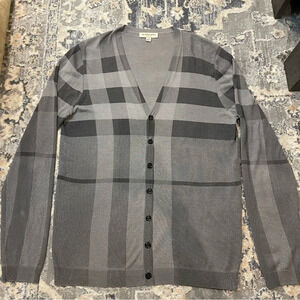 Burberry Sweater Cardigan Silk Cashmere